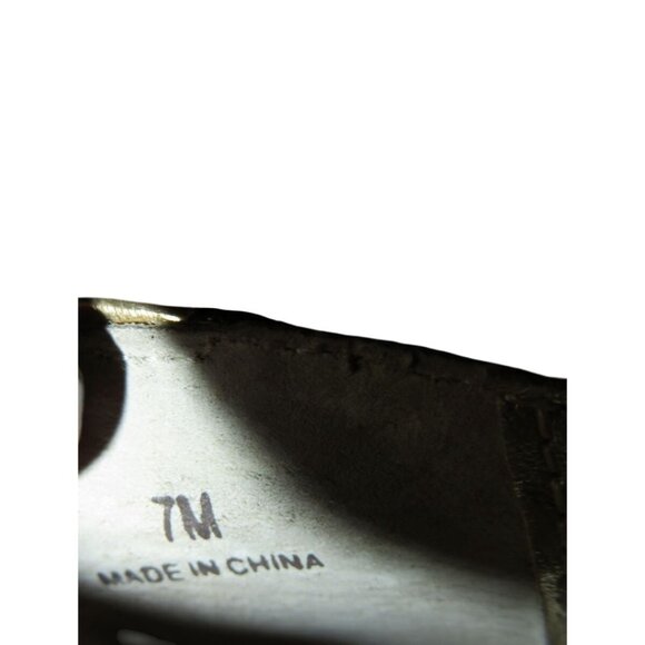 Lulu Townsend Purple & Black Python Embossed Leather Platform Stiletto Heels 7 - Picture 13 of 13